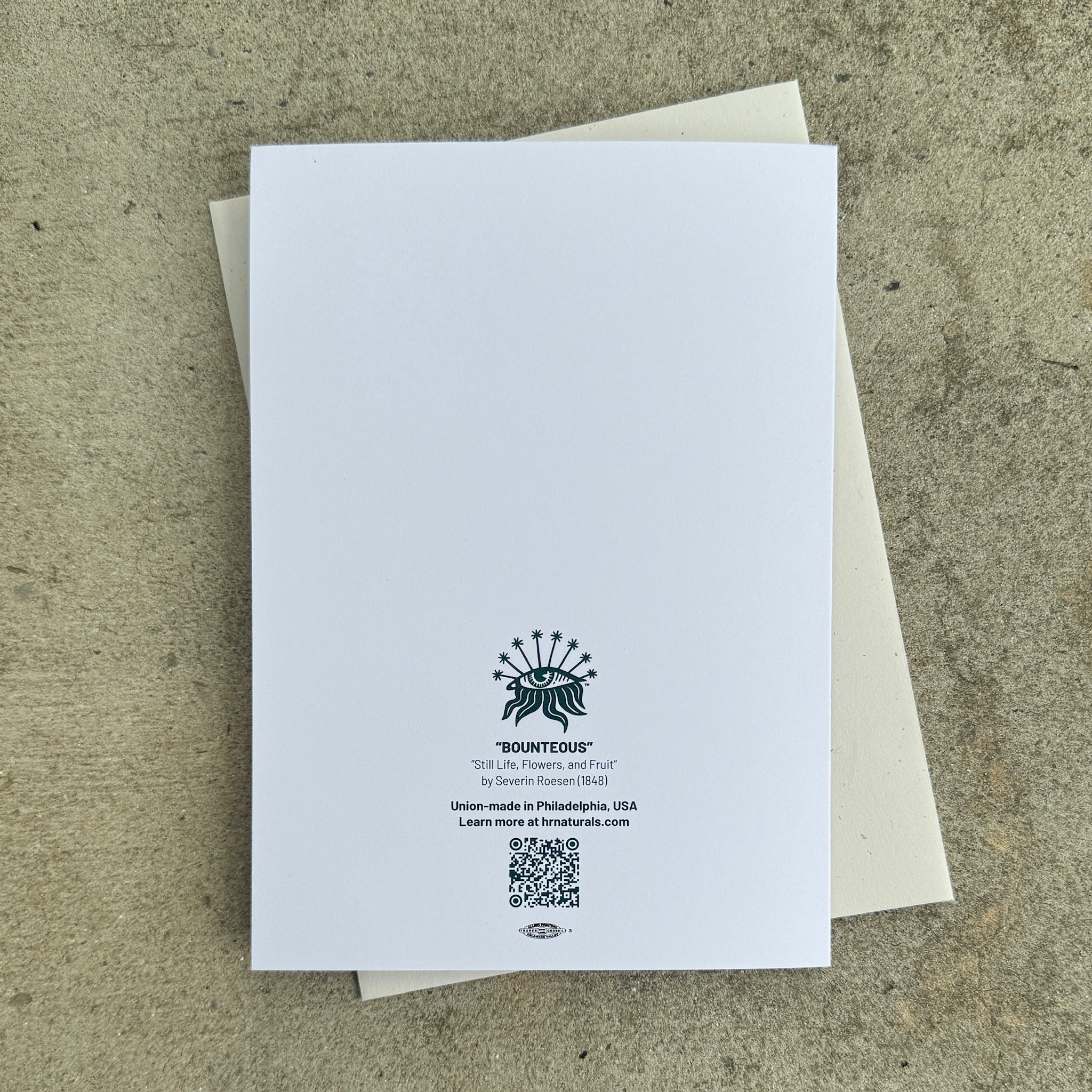 Blank Greeting Card - Bounteous