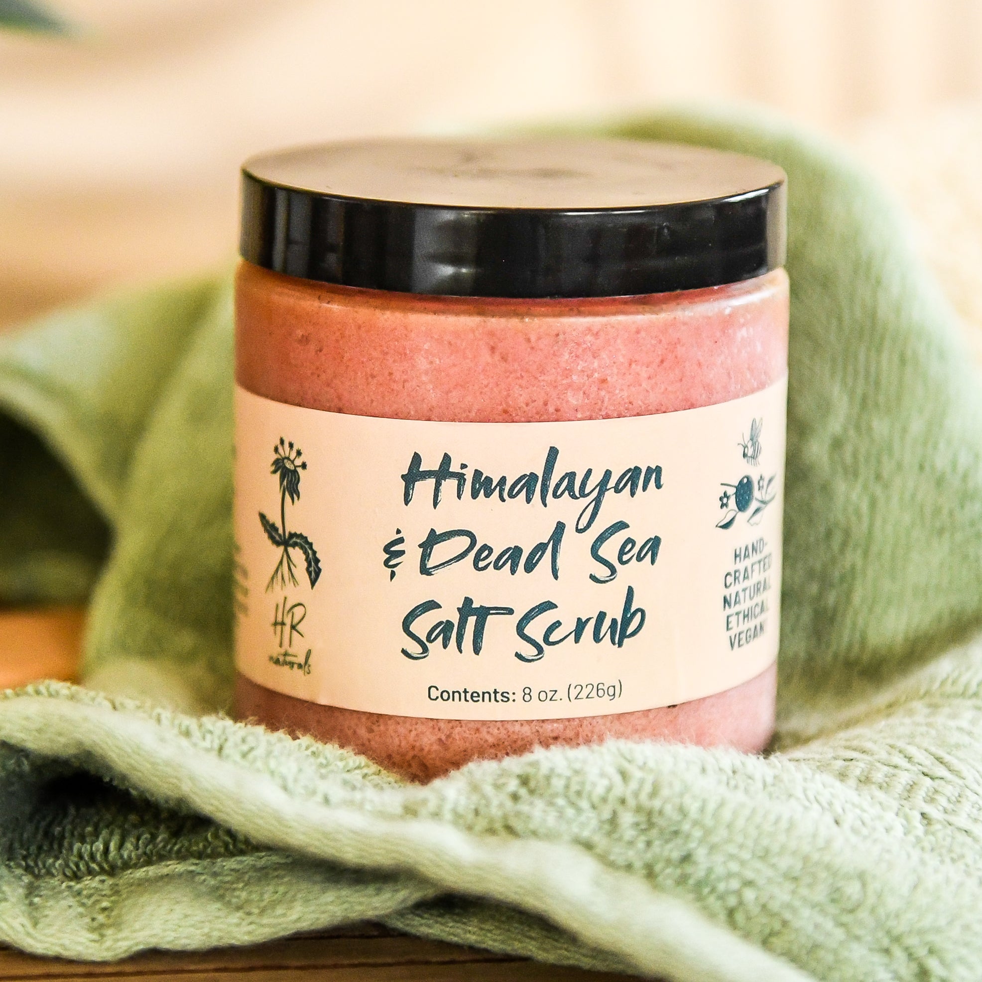 Himalayan and Dead Sea Salt Scrub