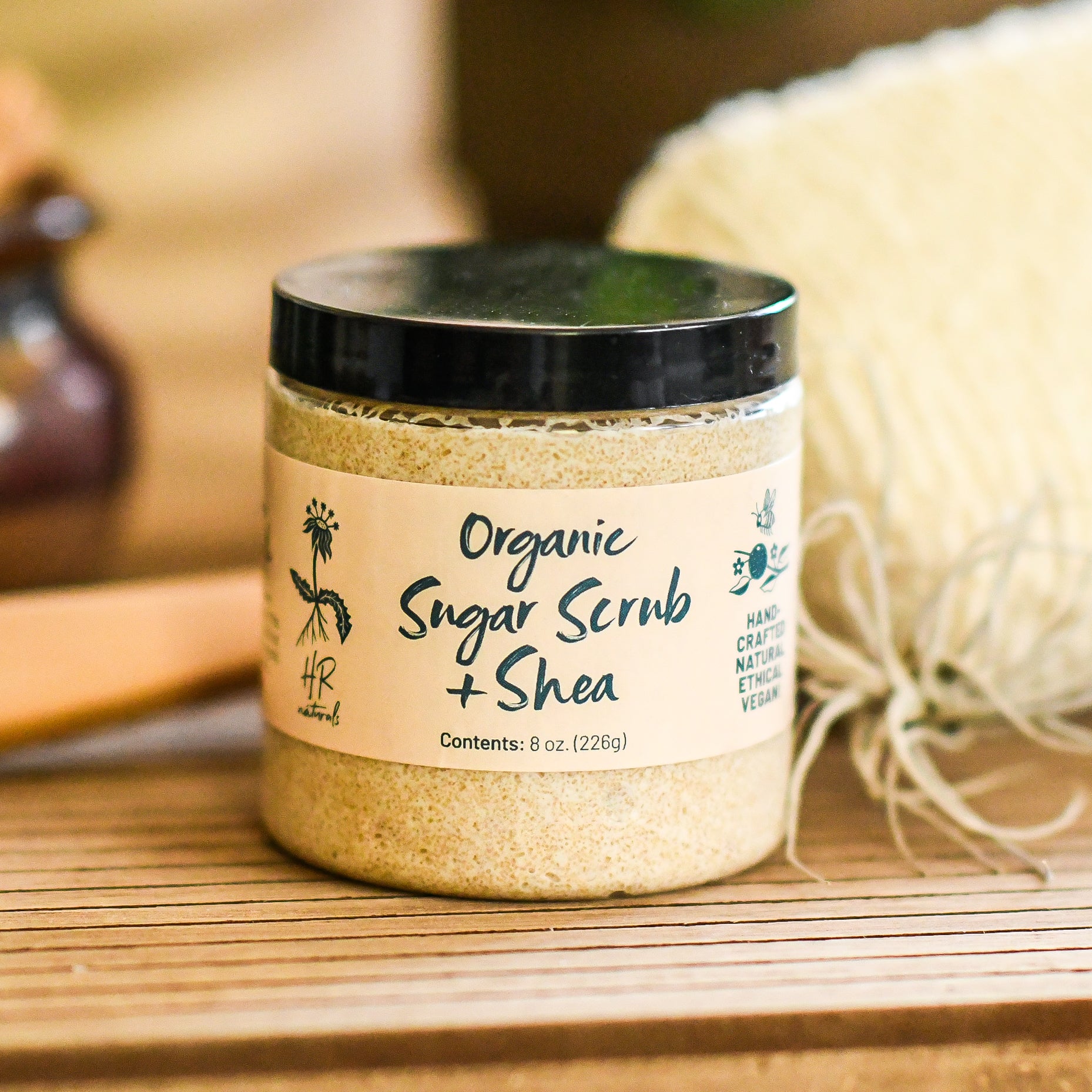 Organic Sugar Scrub with Shea Butter