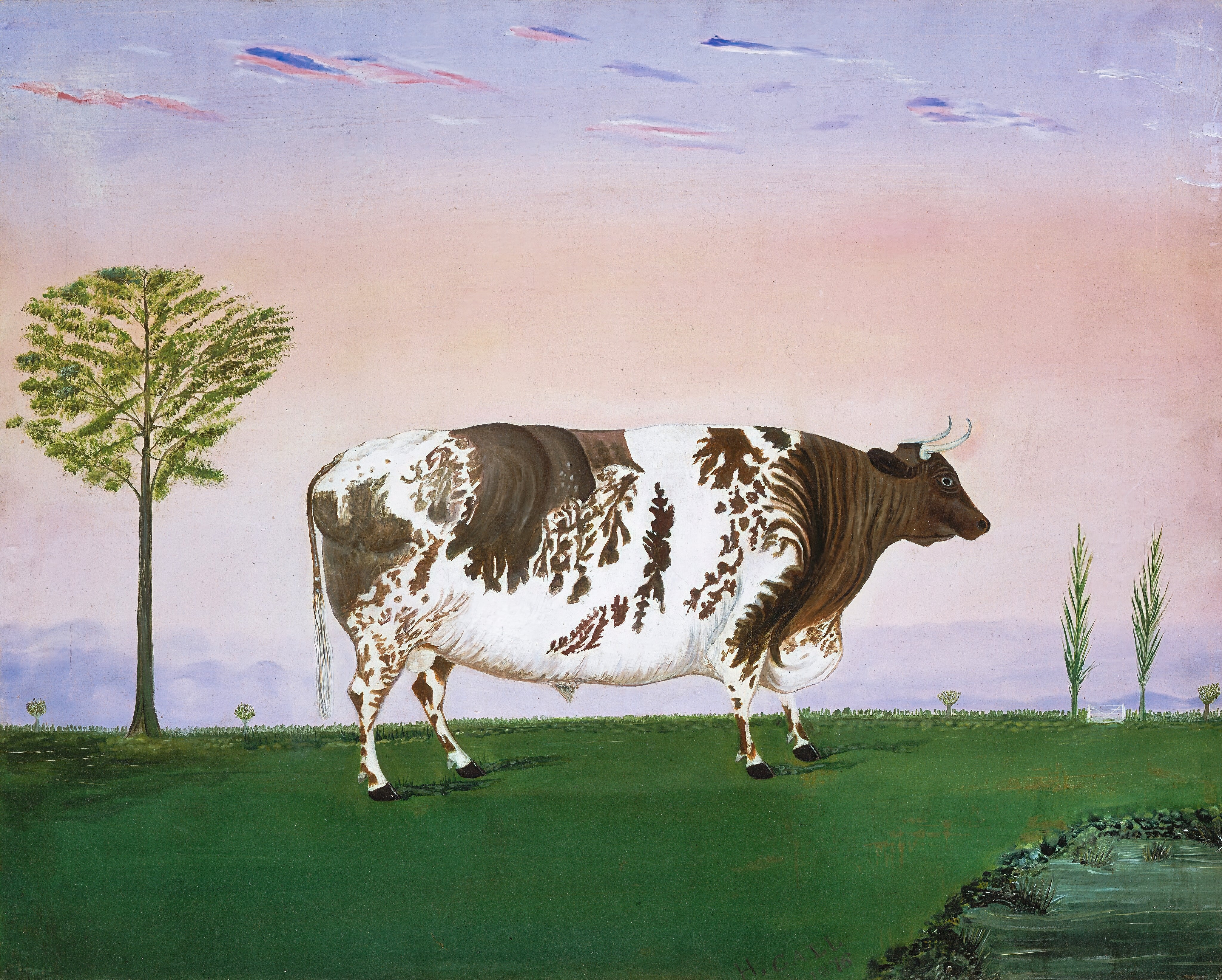 Blank Greeting Card - Sacred Cow